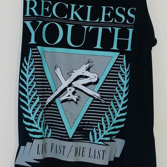 Reckless Youth Tops - Reckless Youth, Tank top SZ M
